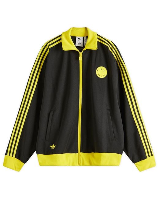 Adidas Black Smiley Track Top