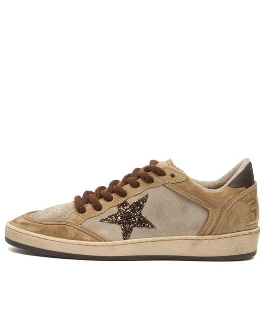 Golden Goose Deluxe Brand Brown Ball Star Sneaker
