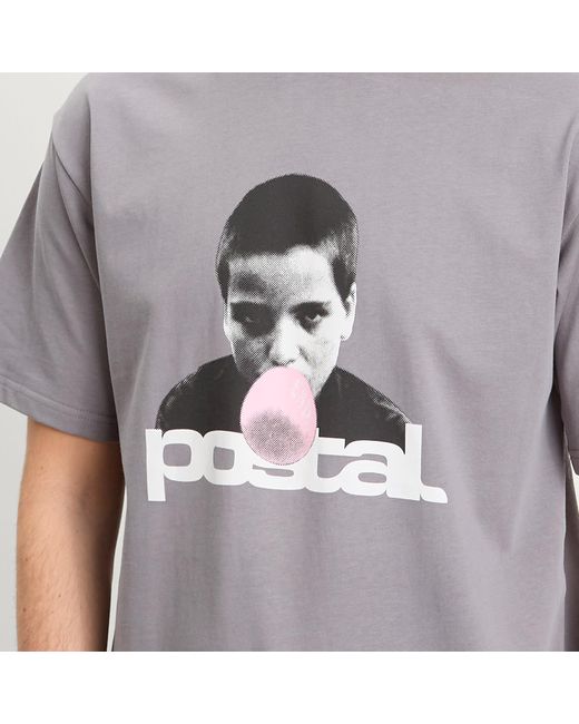 Postalco Gray Speak No T-Shirt for men