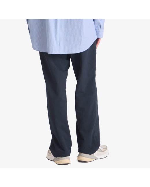 Nanamica Blue Alphadry Utility Trousers for men