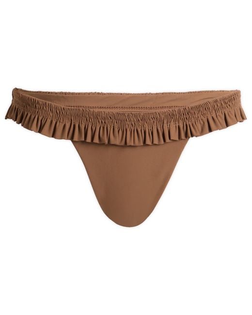 Faithfull The Brand Brown Esterel Bikini Bottom