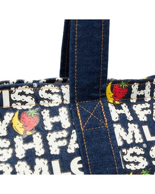 Levi's Blue X Sky High Farm Universe Garden Tote Bag for men
