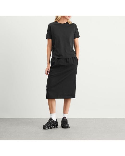 Nike Black Wool Classics Skirt