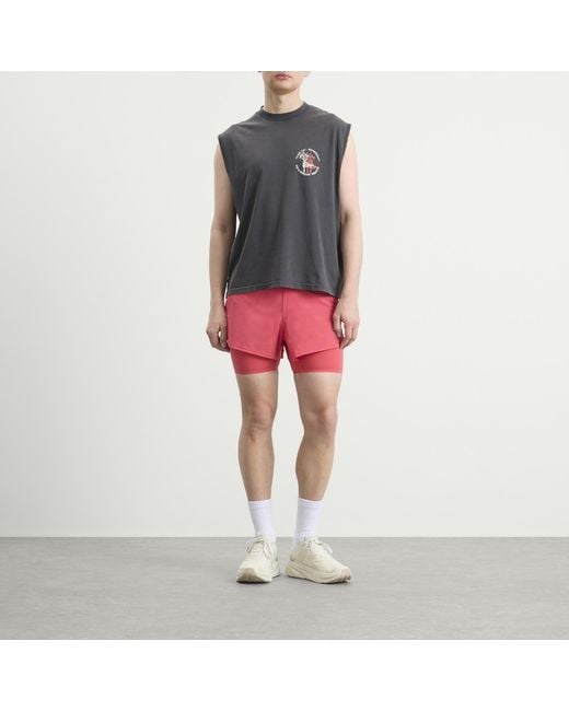 REPRESENT 247 Red Hybrid Short for men