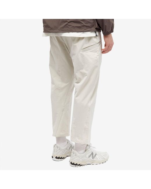 GOOPiMADE White “Br-05” Softbox Basic Pants for men