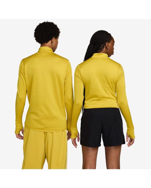 Nike Yellow X Patta Half Zip Long Sleeve