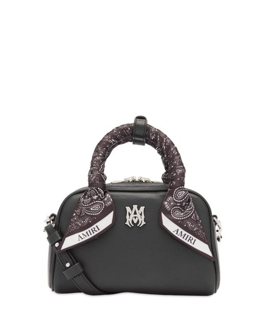 Amiri Black Micro Bowling Bag