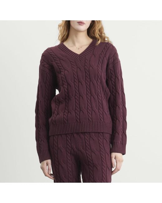 4th & Reckless Purple Jordan Jumper
