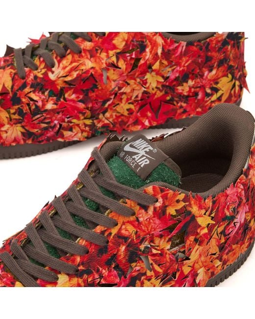 Nike Red Air Force 1 '07 Lx Sneaker for men