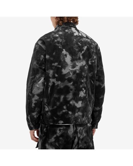 Y-3 Black Aop Flock Nylon Shell Jacket for men