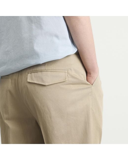 Wax London Natural Aubyn Pleated Trousers for men