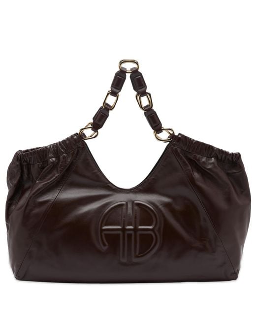 Anine Bing Brown Medium Kate Tote