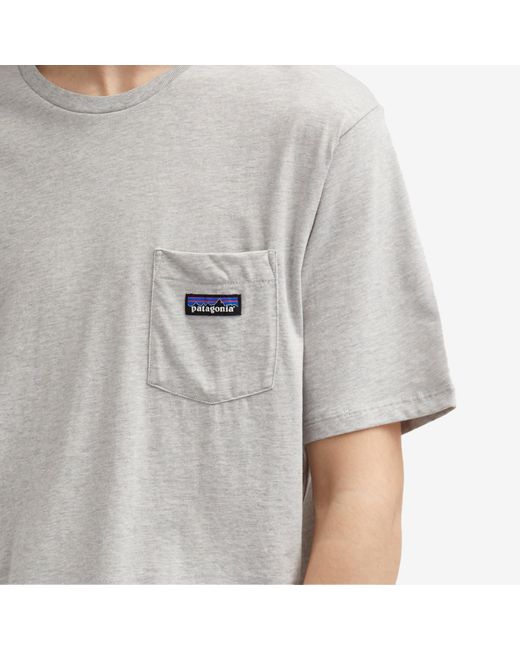 Patagonia White Daily Pocket T-Shirt Tailored for men