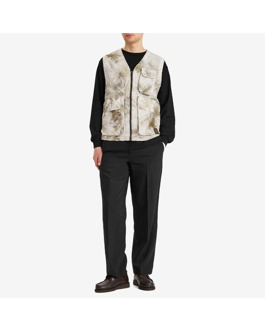 Belstaff Multicolor Riverbed Camo Ripstop Hithe Gilet for men