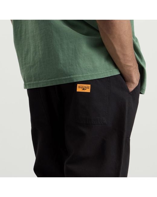 Service Works Black Canvas Chef Pant for men
