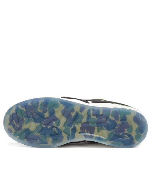 A Bathing Ape Green Bape Sta Os Sneaker for men