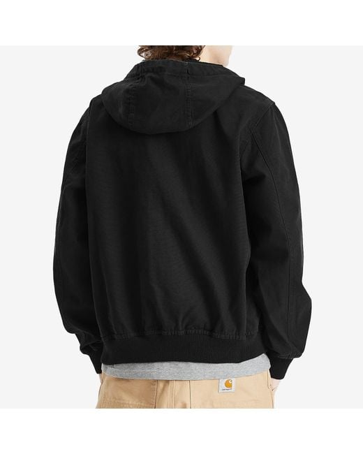 Dickies Black Duck Canvas Hooded Jacket for men
