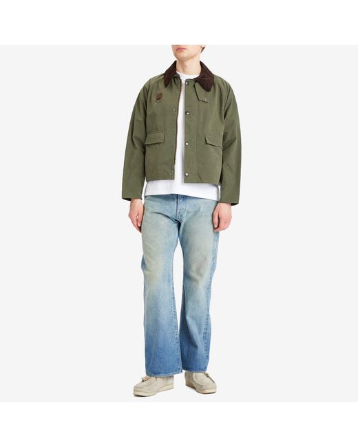 Barbour Green Os Sprey Casual Jacket for men