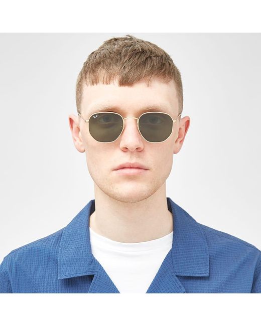 Ray Ban Hexagonal 54mm Polarized 
