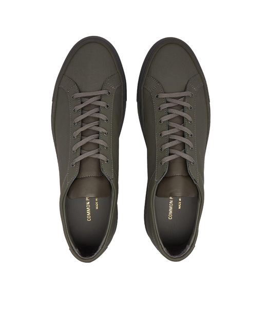 Common Projects Green Achilles Tech Low Sneakers for men