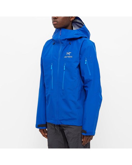 Arc'teryx Synthetic Alpha Sv Jacket in Blue for Men | Lyst