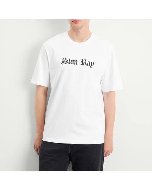 Stan Ray White Hardcore T-Shirt for men