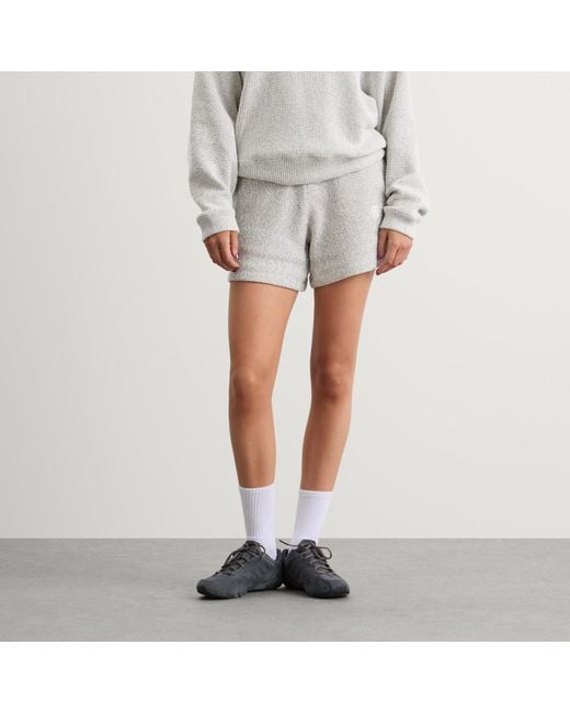 Anine Bing Gray Kam Sweat Shorts