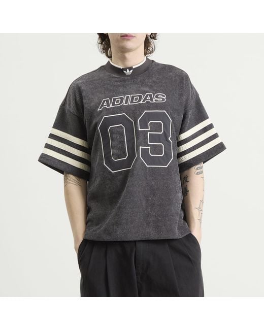 Adidas Black Knit Firebird Jersey for men