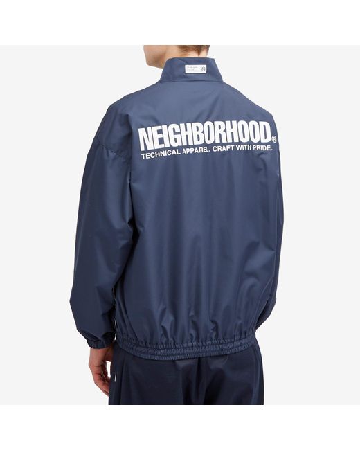 Neighborhood Blue Track Jacket for men