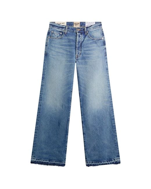 GALLERY DEPT. Blue Melrose Washed Jeans for men