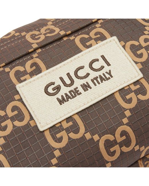 Gucci Black Gg Ripstop Crossbody Bag for men