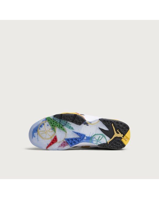 Nike Blue 7 Retro Bb Sneaker for men
