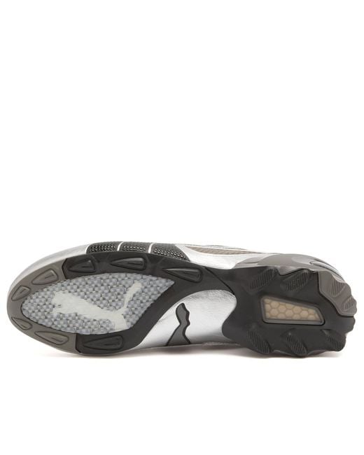 PUMA White V1.25 Metallic Sneaker