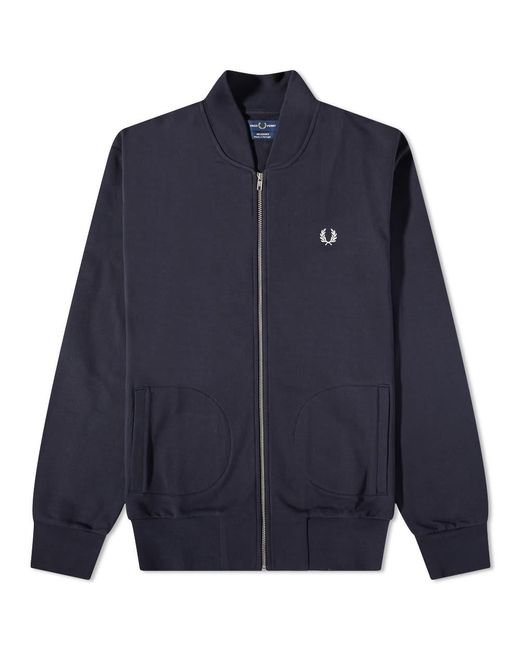 Fred Perry Loopack Bomber Jacket in Blue for Men | Lyst Canada