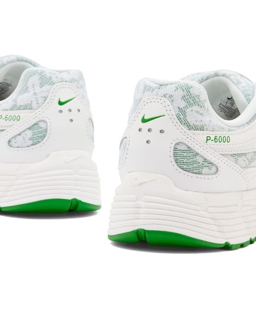 Nike White P-6000 Prm W Sneaker