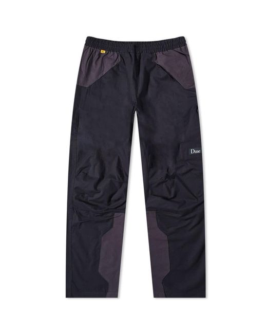 Dime Blue Two Tone Ripstop Pant for men