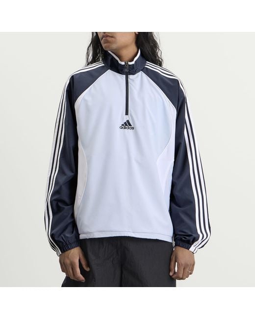 Adidas Blue Teamgeist Half Zip for men