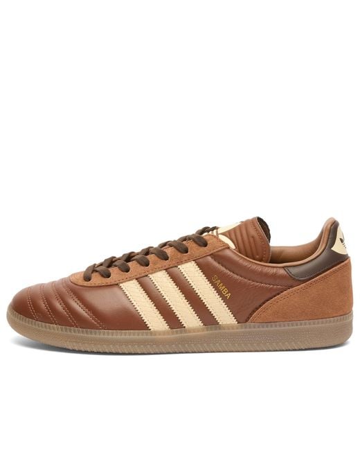 Adidas Brown Samba Jp Sneaker