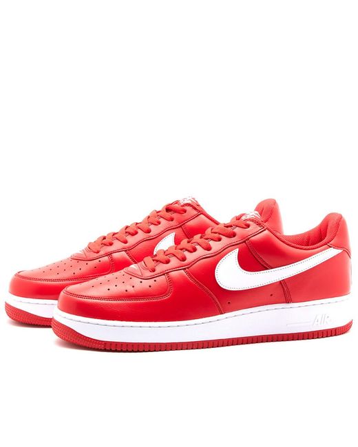 red air force sneakers