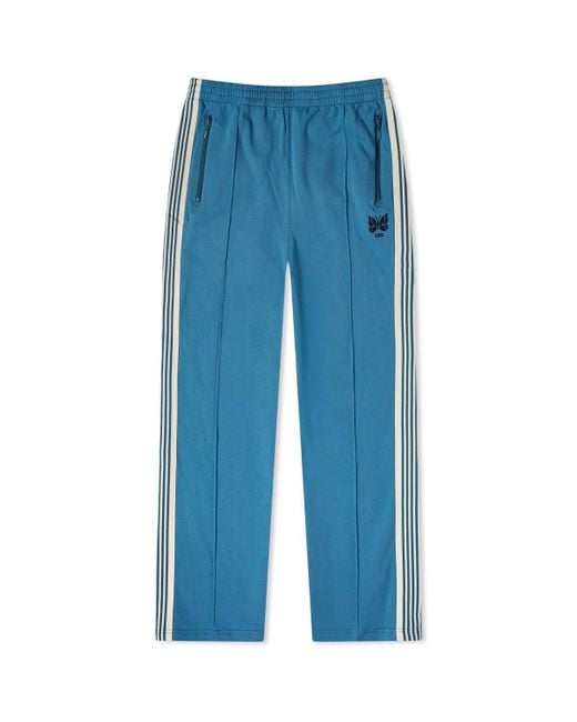 Needles Blue End. X ' Wash' Jersey Narrow Track Pant for men