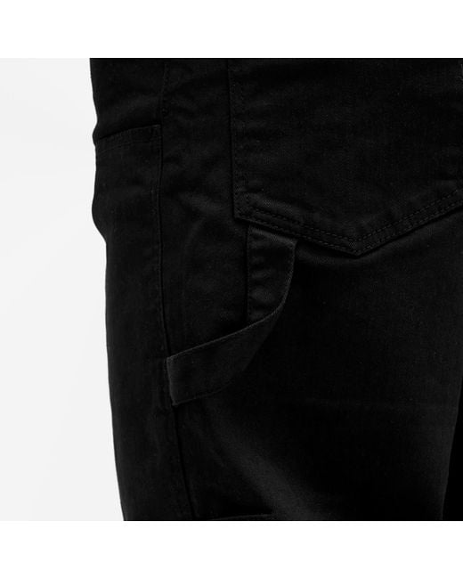 DSquared² Black Loose Carpenter Jeans for men