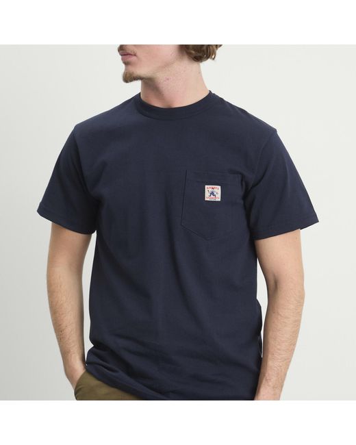 Randy's Garments Blue Inc. Logo Pocket T-Shirt for men