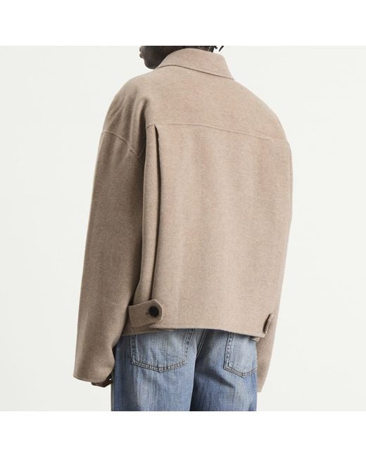 Acne Natural Wool Cashmere Jacket for men