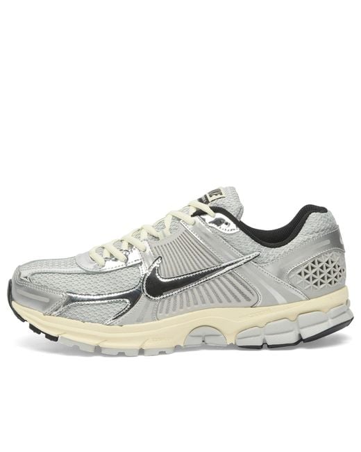 Nike White Vomero 5 Chrome Sneaker