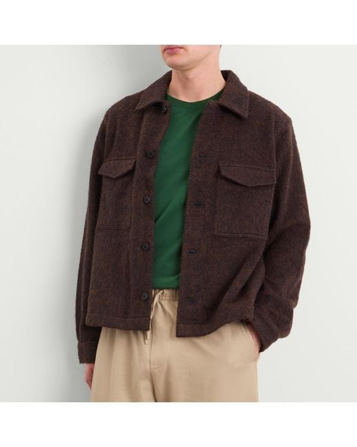 Folk Brown Zaki Jacket for men