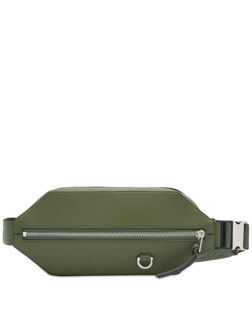Loewe Green Convertible Sling Bag for men
