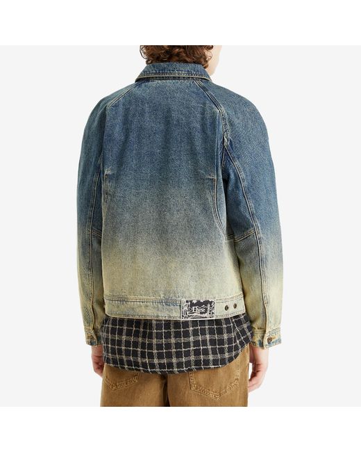 Dime Blue Denim Jacket for men