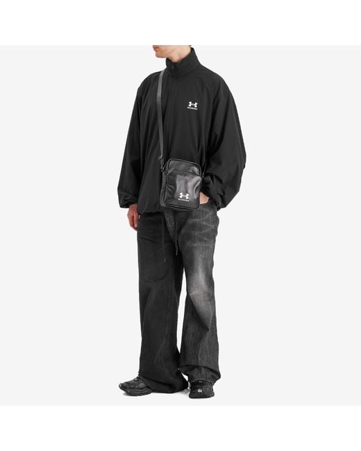 ショルダーバッグ BALENCIAGA UNDER ARMOUR CROSSBODY BAG IN NAPPA Balenciaga x Under Armour Men's Lambskin Crossbody Bag