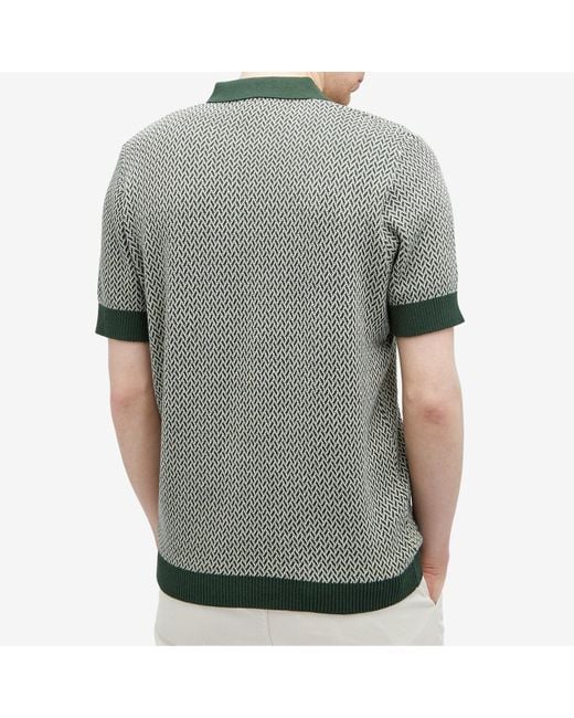 Percival Green Casa Martini Polo Shirt for men