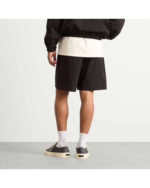 Fear Of God Black Running Shorts for men
